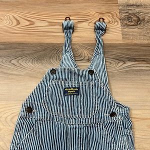 OshKosh b’gosh overall shorts striped 12 month